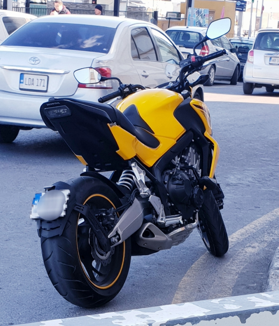 Rear view