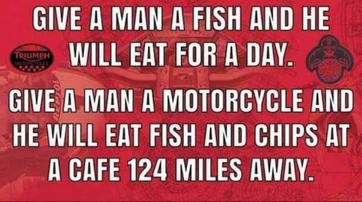 Any biker would ?