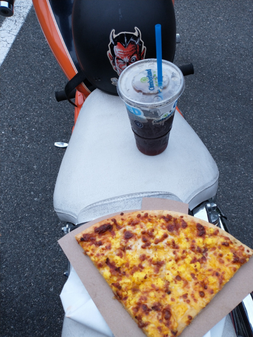 Early morning ride