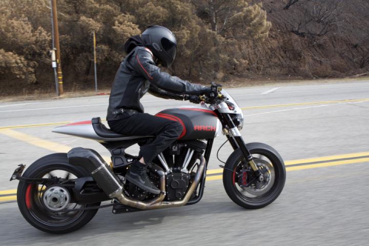 The original 1s prototype, predecessor to the production 1s, out for a ride.