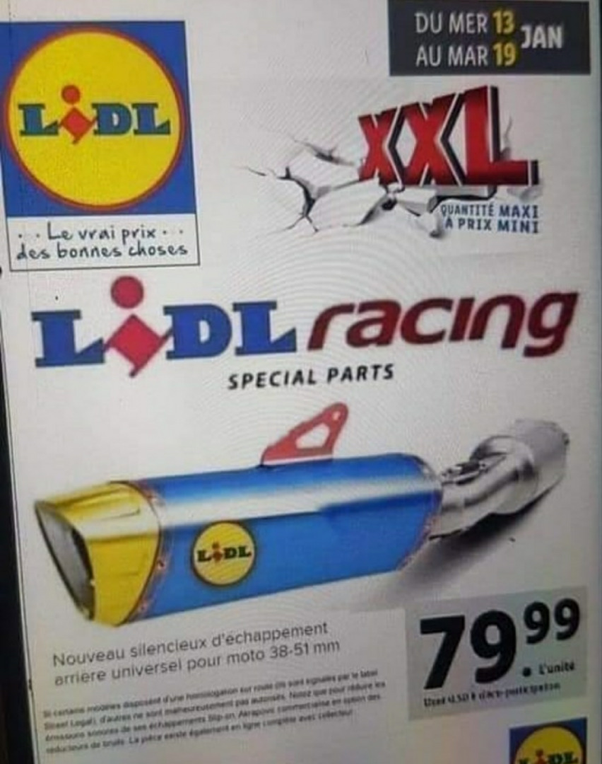 Lidl or stay with the Yoshimura??