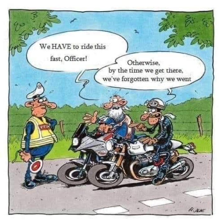 Senior bike gangs ?