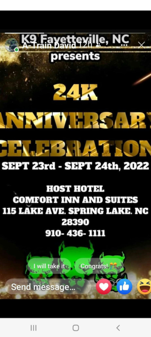 Save these Dates: Go & show support & hv fun.