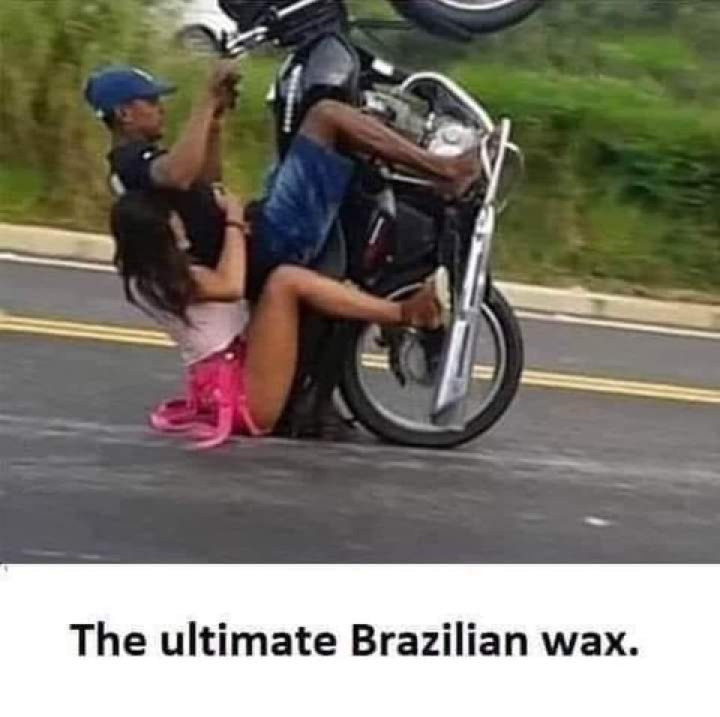 Now you know how I get my waxing done?