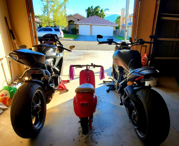 Someone got a new scoot❤