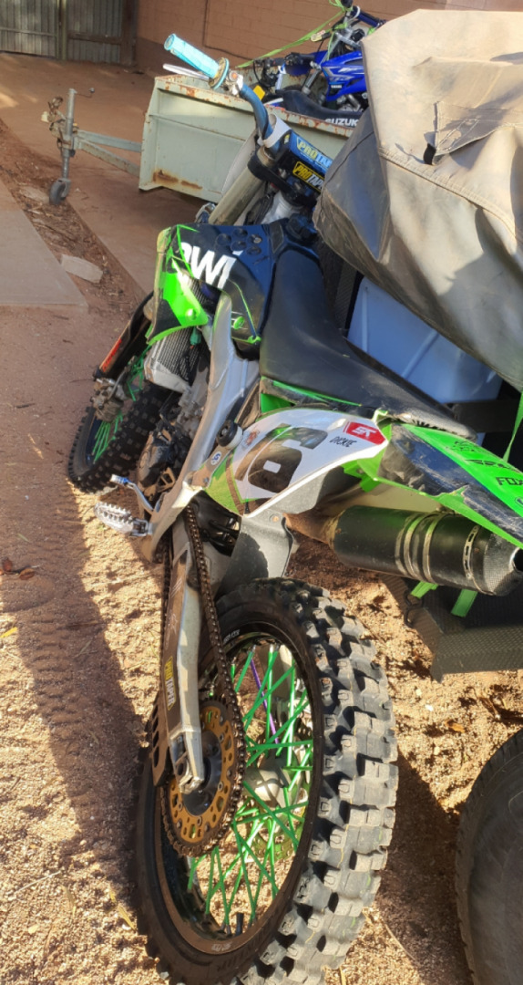 Last ride before servicing