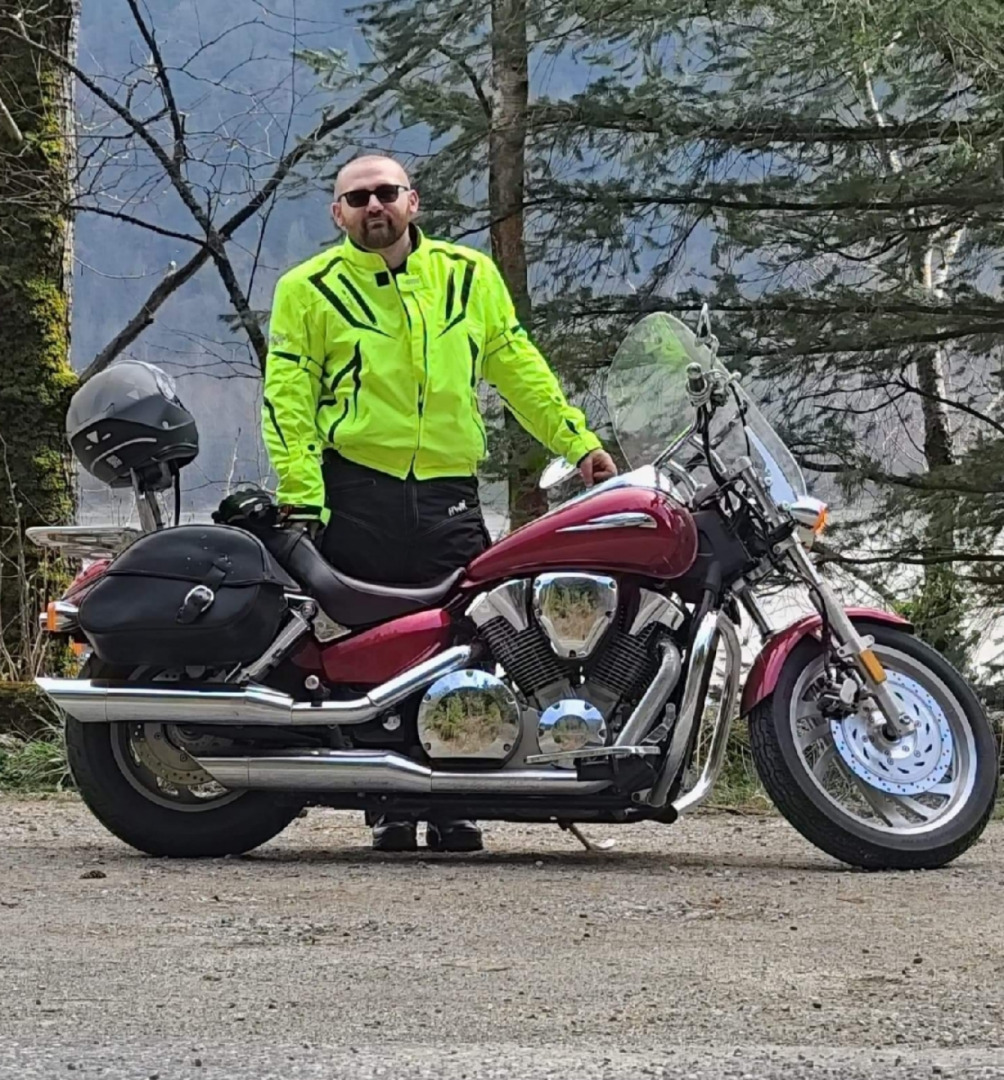 First group ride with my wife.