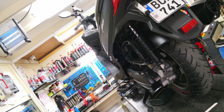 She got new oil and a filter today.