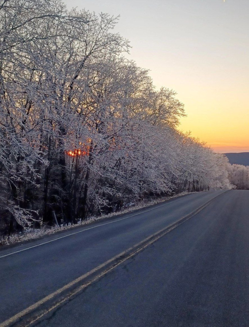 Roads Clear, Beautiful evening for a quick blast