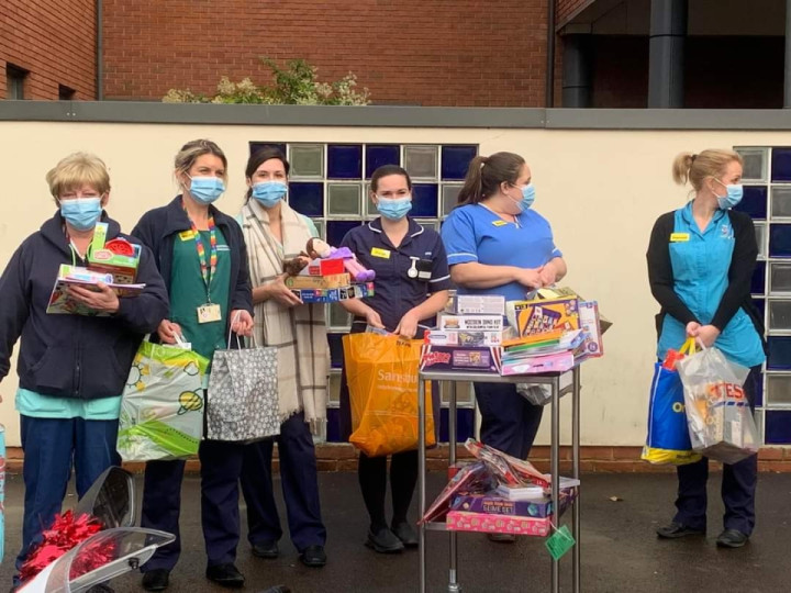 Gift run 2021 for gloucester royal hospital