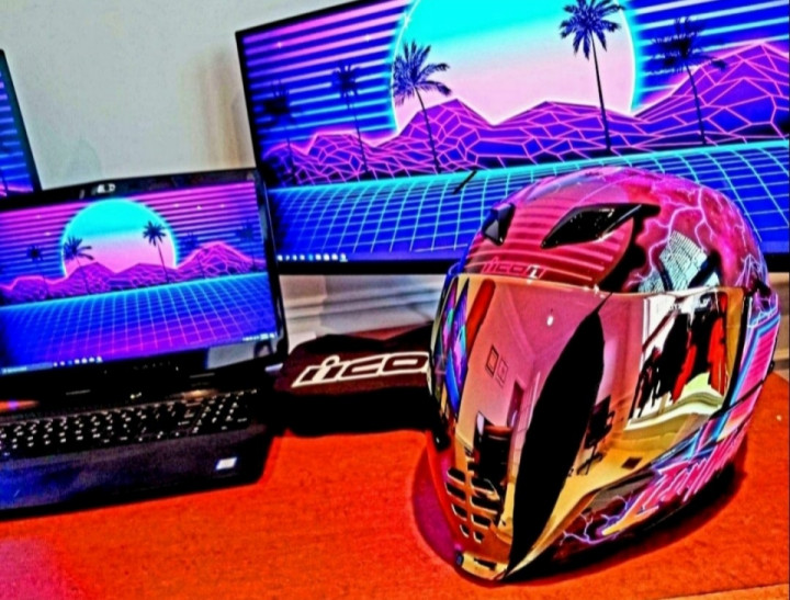 Some office work Before the Ride ? / Hey sometimes I have to act like an adult ?