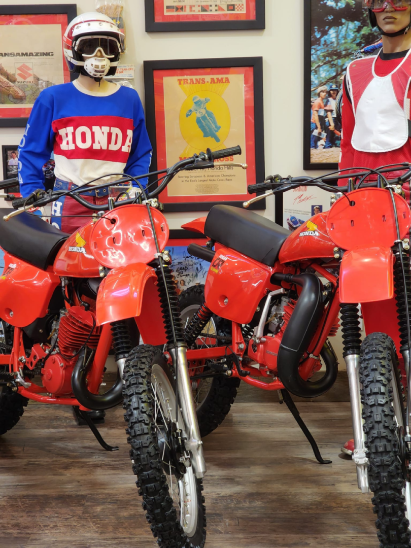 Amazing Honda collection.! New old stock bikes 100% orig