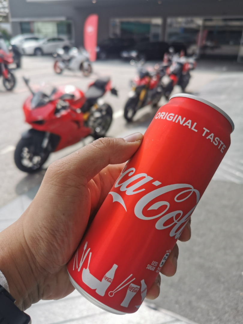 Just a little morning test ride on Ducati V2.