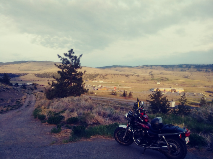 Just finished the twisties.. awesome after work ride!