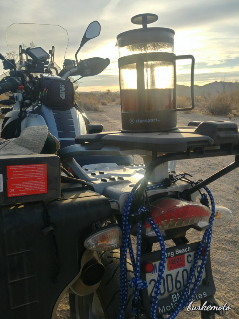 How you do good coffee when camping...