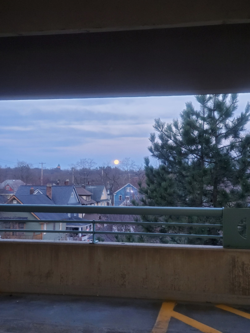 Full Moon Ride to work