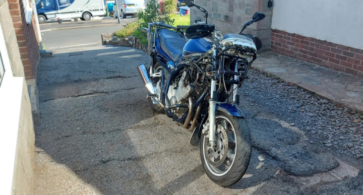 Well, my #yamahadiversionxj900s lives!