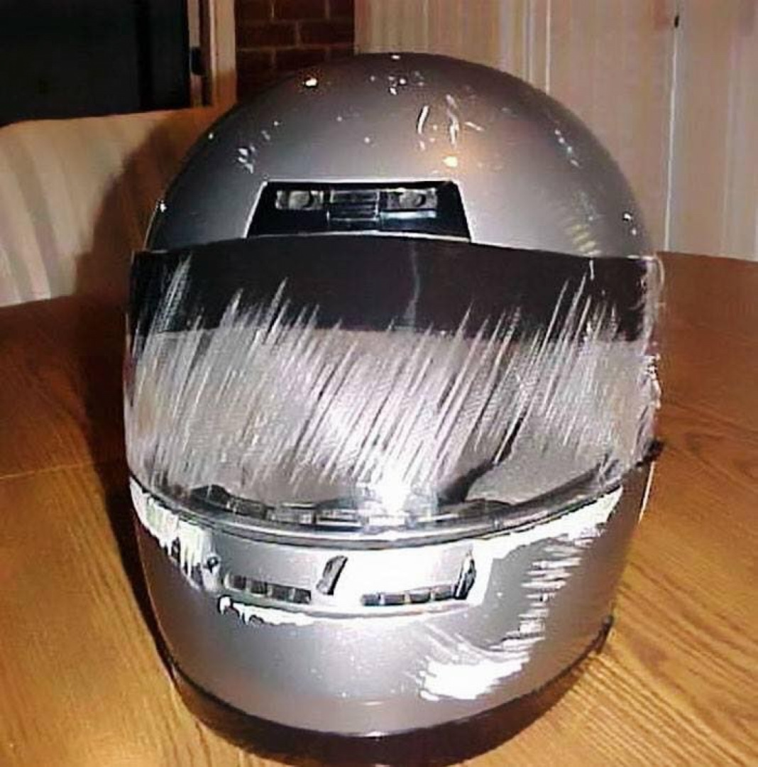 ? Here is the reason why you should always wear a helmet.