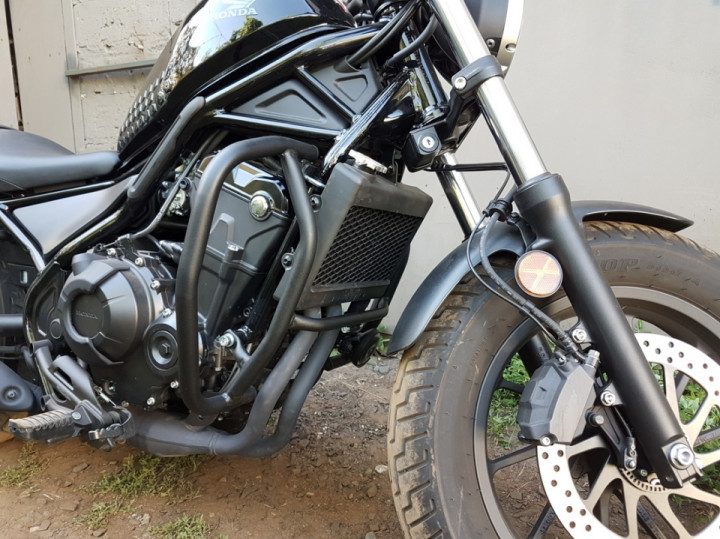 Crash bars for Honda Rebel CMX 500.