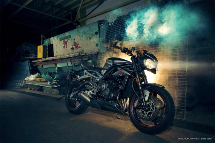 Triumph Street Triple 2017 - one of a very fun bike to ride with!