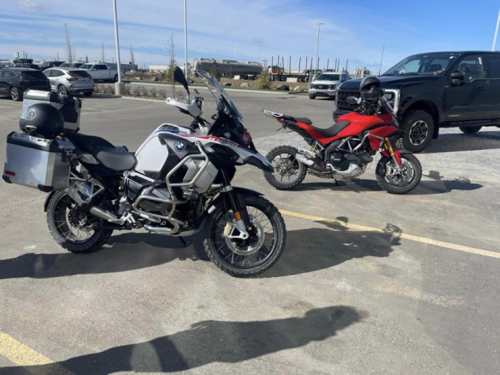 The riding season started early this year! It's great to get out on the road