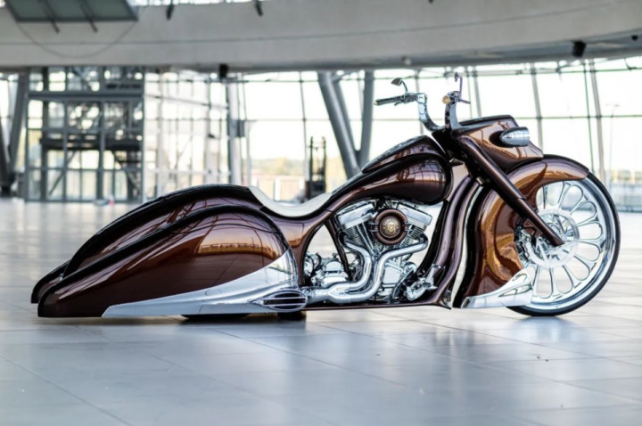 Custom motorcycle from Poland won contest in USA