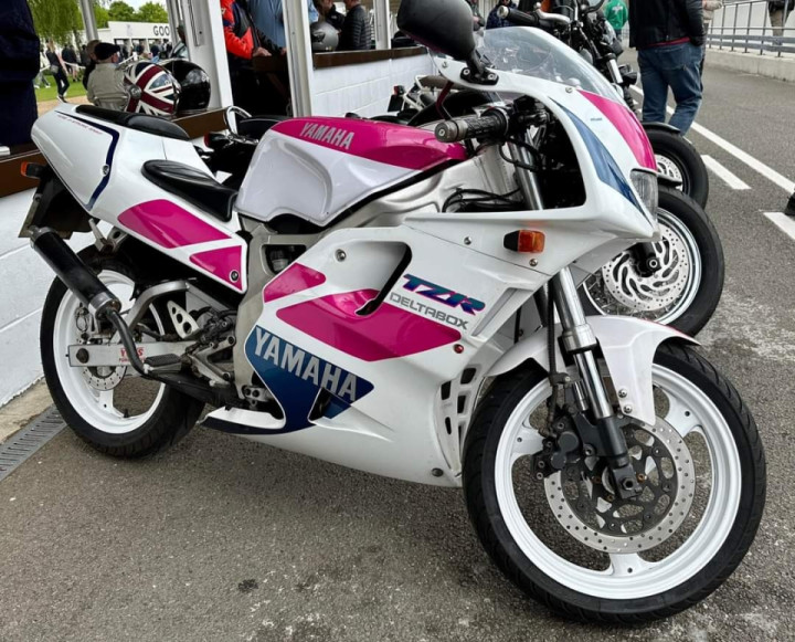 Bikes at the 100th Breakfast Club this morning