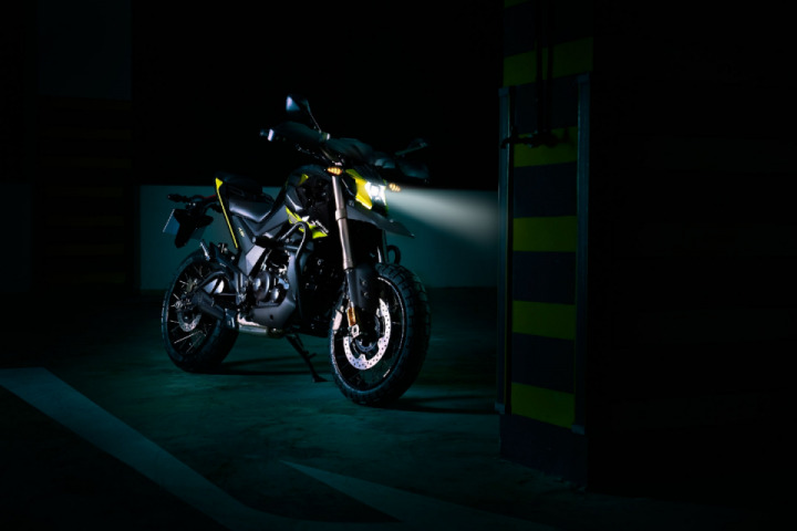 Zontes 155U Motard Bike shoot