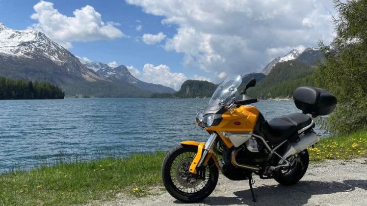 Along the road to Lake Sils - Upper Engadine