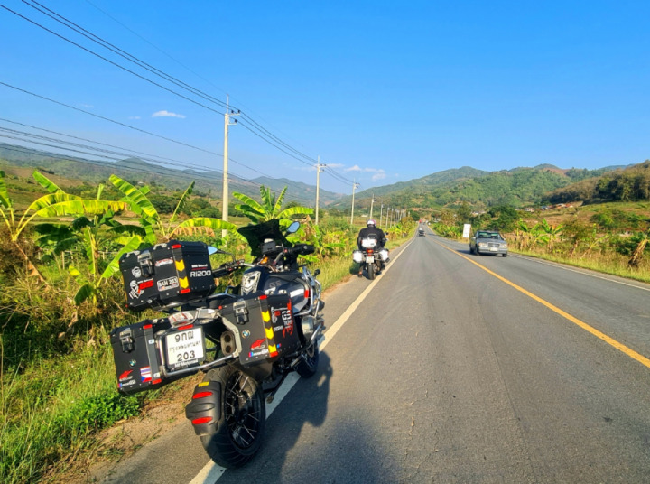 Great roads of Northern Thailand