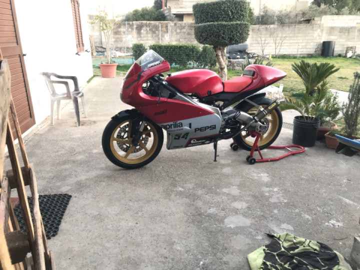 Project Aprilia Rs125 2T complete