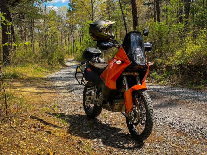 Beautiful day to be astraddle two wheels!