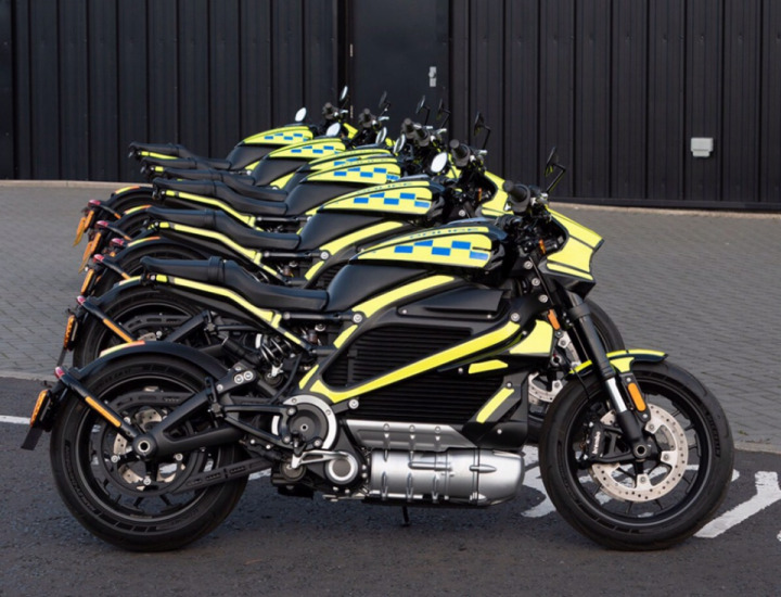 UK Police Use Harley Davidson’s LiveWire One to Patrol 2021 COP26