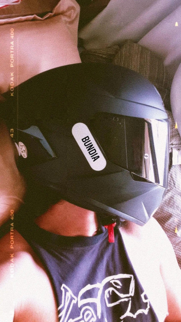 Head protected all night long. ?