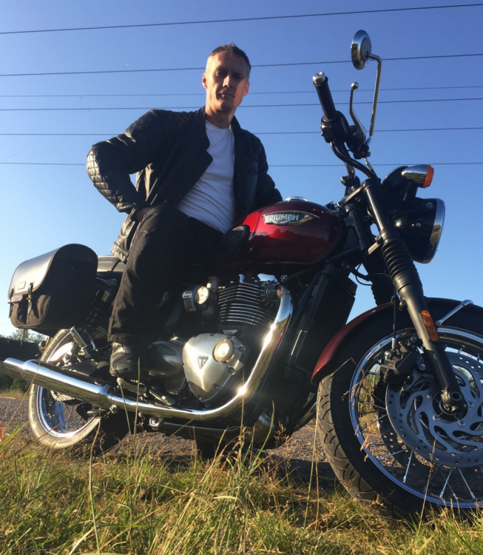 Premiere on my first Triumph, Bonneville T120