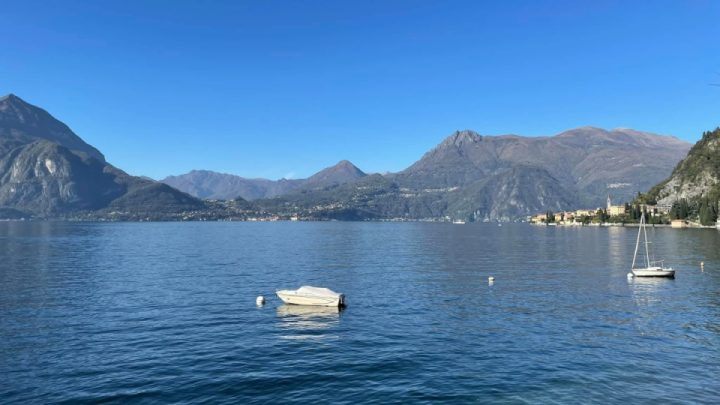Fantastic east shore near Varenna, the usual Fiumelatte (it happened at lunchtime)