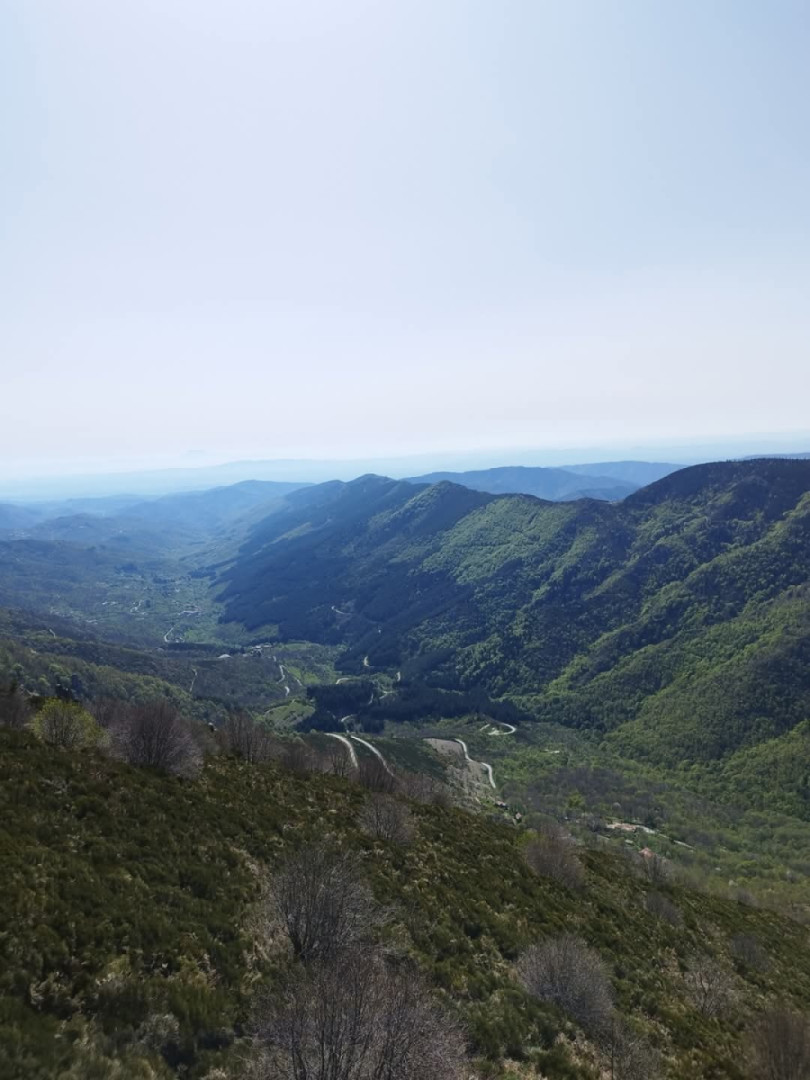 Departure from Villefort, towards Notre Dame des Neiges, Saint Laurent-les-Bains, Col de Meylan,