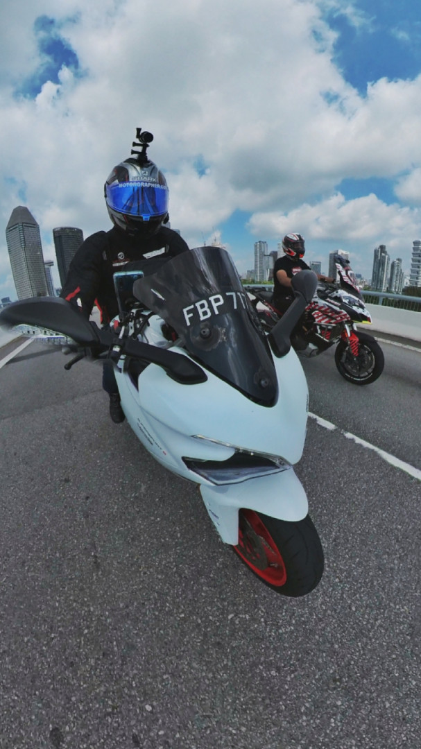 A great breakfast ride in Singapore!