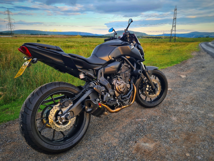 Evening ride.