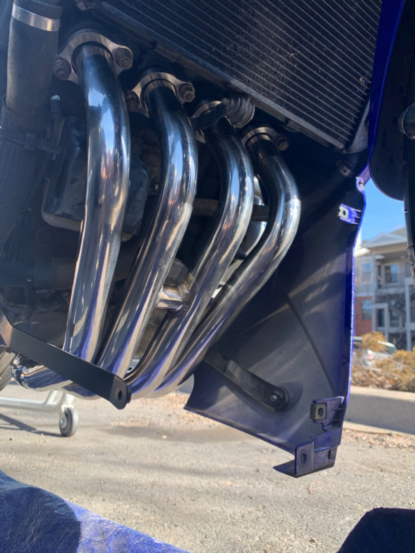 Exhaust install