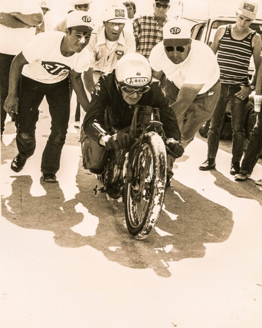 Today marks the 54th anniversary of an unbroken 184.087 mph land speed record by Burt Munro.