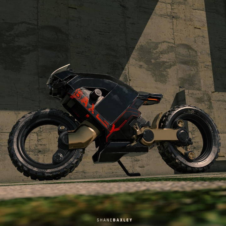 Electric Baxley Moto Concept