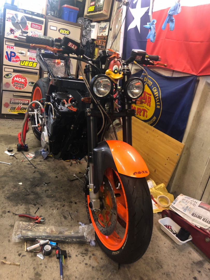 Working on the best bike