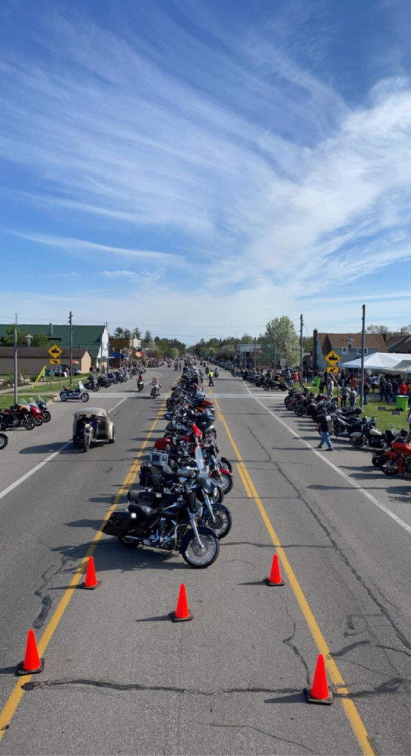 Blessing of the Bikes Baldwin Michigan