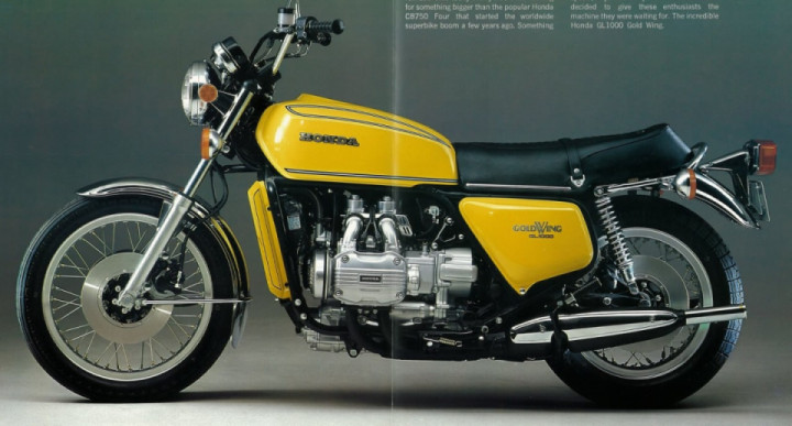 2024 marks half a century since the Gold Wing was introduced, as a 1975 model.
