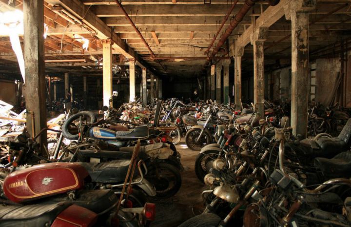 Abandoned Motorcycle Cemetery