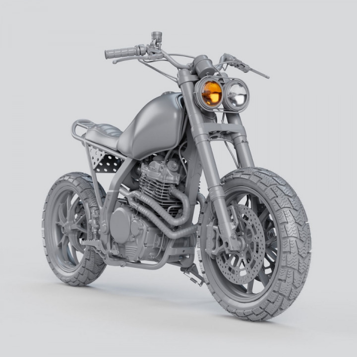 Honda NX650 Custom Tracker