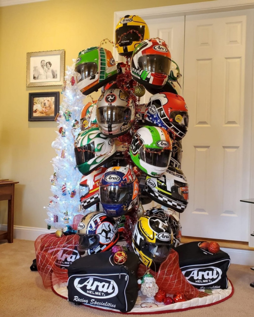 Christmas tree is up ?