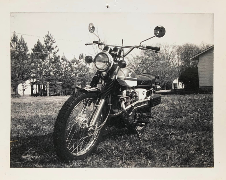 Evolution of a 1969 Honda CL350, 1969-2023