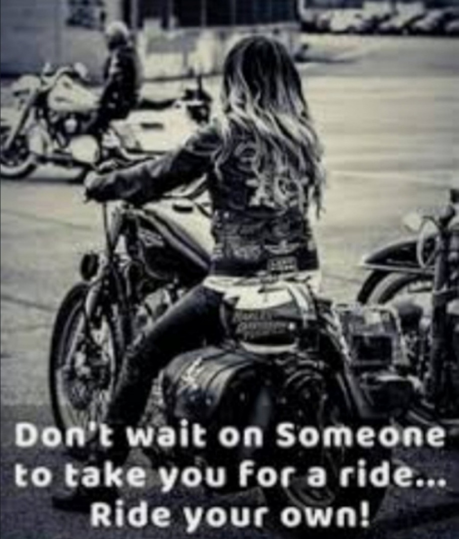 Just ride it!
